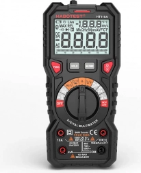 digitalt multimeter med lommelygtefunktion habotest ht118a true rms og ncv