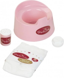 Potte med tilbehør til dukker Princess Coralie