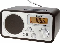 radio kormoran fm/lw med usb, brun træ