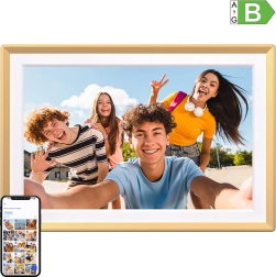 Digital fotoramme Arzopa D14 golden – 14″ Wi‑Fi Full HD touch-ramme