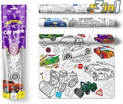 Pexi maleark til børn - Biler