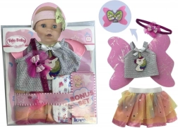 Kjole til dukke 40-43 cm