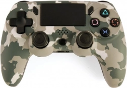 Trådløs spilcontroller til PlayStation 4 og PC i camouflage-design