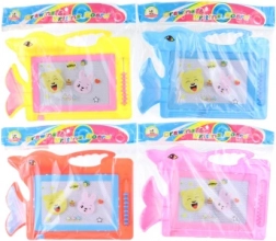 Tegnetavle i form af en delfin