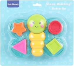 Putte-sommerfugl – plastlegetøj til børn 18 m+