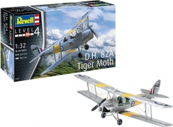Plastikmodel af fly D.H. 82A Tiger Moth 1:32 Revell