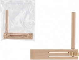 Trærasle 13 × 13 cm i pose