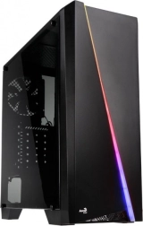 AEROCOOL PGS Cylon RGB Advance pc-kabinet, ATX, sort