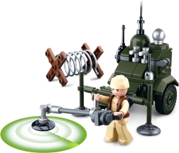 Sluban WWII Minesøger Byggesæt