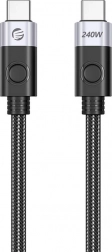 Orico USB‑C til USB‑C kabel 240 W, 1 m, sort