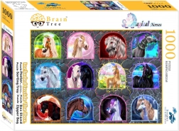 Puslespil Magiske heste 1000 brikker