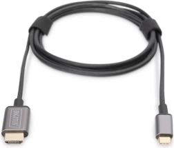 Adapterkabel HDMI 4K 30Hz til USB Type C 3.1 sort 1,8 m