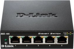 DGS-105 5-port Gigabit-switch 10/100/1000