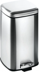 Stål pedalspand 12 l