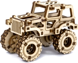 træ 3D puslespil monstertruck Superfast WOODEN CITY