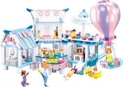 Flydende villa med pool