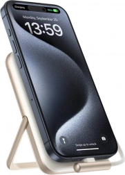 Magnetisk powerbank Choetech 10000 mAh 20 W PD med USB‑C-kabel – hvid