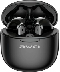 Bluetooth-hovedtelefoner TWS med ENC sort