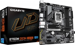Gigabyte b760m ds3h gen5 mATX bundkort s1700, 4× ddr5, hdmi/dp/d-sub