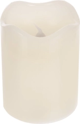Dekorativt LED-vokslys med timer