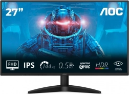 27" IPS gamingmonitor 144 Hz med HDMI og DisplayPort