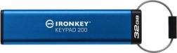 32GB hukommelseskort IronKey Keypad 200 FIPS140-3 Lvl3 AES-256