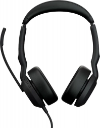 JABRA Evolve2 50 MS stereo headset med ANC, USB‑A/USB‑C