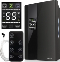 Affugter og luftrenser RUHHY 2-i-1 med UV, 2 l, 30 m², 90 W