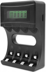 Oplader til Ni-MH batterier AAA/AA