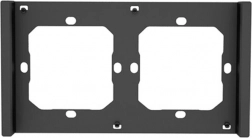 Ramme til dobbelt afbryder Sonoff M5 80 grafit/sort
