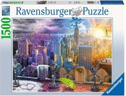 Ravensburger puslespil Årstider i New York 1500 brikker