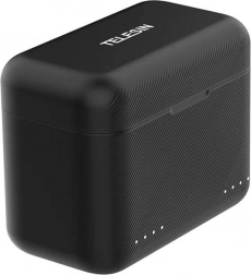 Telesin dobbeltoplader med kortslot til INSTa360 X4