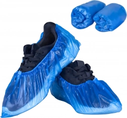 Engangsovertræk til sko i LDPE – vandafvisende, 20 stk.