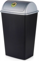 Plastaffaldsspand 38 l med vippe-låg