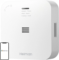 Heiman trådløs kulilte-detektor