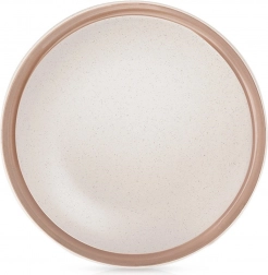 Keramisk desserttallerken Arthena Beige 20,5 cm