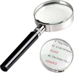 Klassisk metal lup 75 mm