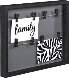 Sort ramme Galeria Muro 29,5x36,5