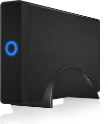 Ekstern boks til 3,5" HDD med USB 3.0 og UASP