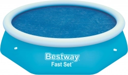 Solart overtræksdug til pool 244 cm BESTWAY Fast Set