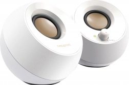 Højttalere Creative Pebble 2.0 USB hvide