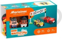 Waffle Mini klodser – racersæt med 80 dele