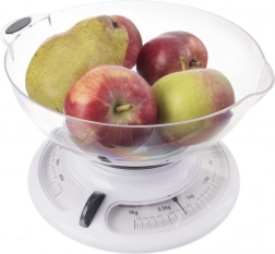 Mekanisk køkkenvægt med skål 3 kg ORION