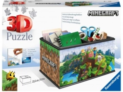 Ravensburger 3D-puslespil MINECRAFT opbevaringskiste (108 brikker)