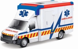 Ambulance med båre Bburago 1:43