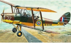 Model af fly D.H.82 Tiger Moth