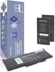 Batteri til Dell Latitude E7390, 7490, 5800 mAh (44Wh), 7.6V