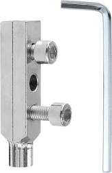 Værktøj til fjernelse af brækkede rørgevind