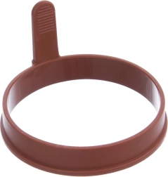 Silikoneform til æg rund orange SILLINIE