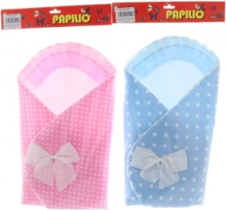 Farverig sovebærepose til dukker